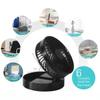 Rotatable Telescopic Electric Fan 24H Long Battery Life Desktop Electric Fan  Outdoor Activity