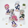 Anime JoJo's Bizarre Adventure Giorno Bruno Dio Acrylic Stand 10cm Figure key Cosplay Props Desktop Decor Birthday Gift