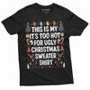 Christmas Ugly Sweater Christmas Costume Funny Xmas T-Shirt Xmas Party Tee