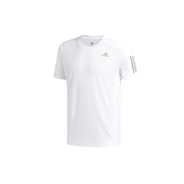 adidas Own The Run Sports Short Sleeve Tee White Men s DX1319 S