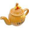 Disney the Tea Honey Pooh 18 X 11 X 550ml SAN4848 "Winnie Pooh" Teapot, Pot, Jar, Merchandise, Brown, Approx. 15cm, Capacity,