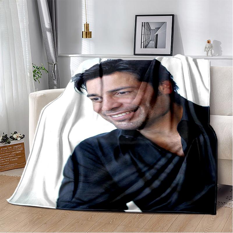 

2025 New Style Chayanne Puerto Rican Latin Pop Soft Blankets,Keep Warm Throw Blanket Comfortable Blanket for Beds Sofa Home Gift 75x90cm( 29x35in )