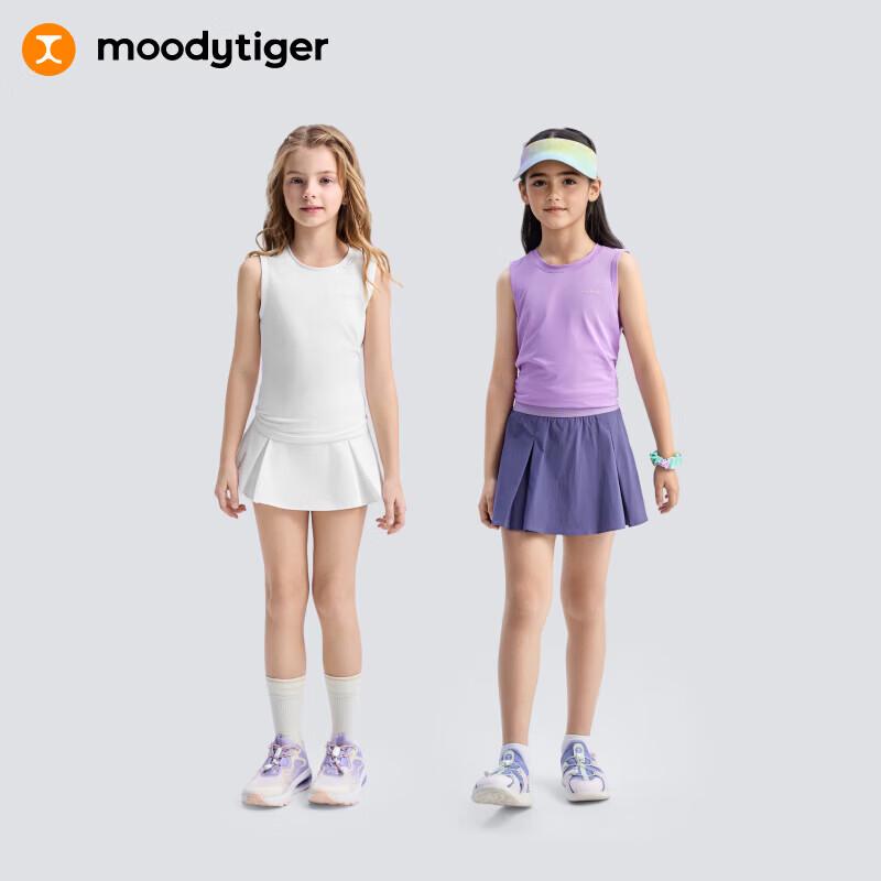 Moodytiger Girls' Cooling Pleated Athletic Skirt