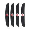 4 Pezzi Striscia Anti-Collisione per Portiera Auto Adesivo Protettivo per Specchietto Retrovisore per Fiat Abbas 500 Punto 124 125 500 Bravo Stilo Panda Abarth Tipo Viaggio
