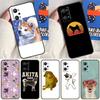 Animal Cartoon Akita Dog For Realme GT 6 6T 5 GT7 Pro C61 C75 C55 C51 C21Y C25S C67 C53 13 12 10 11 14 Pro Plus Case