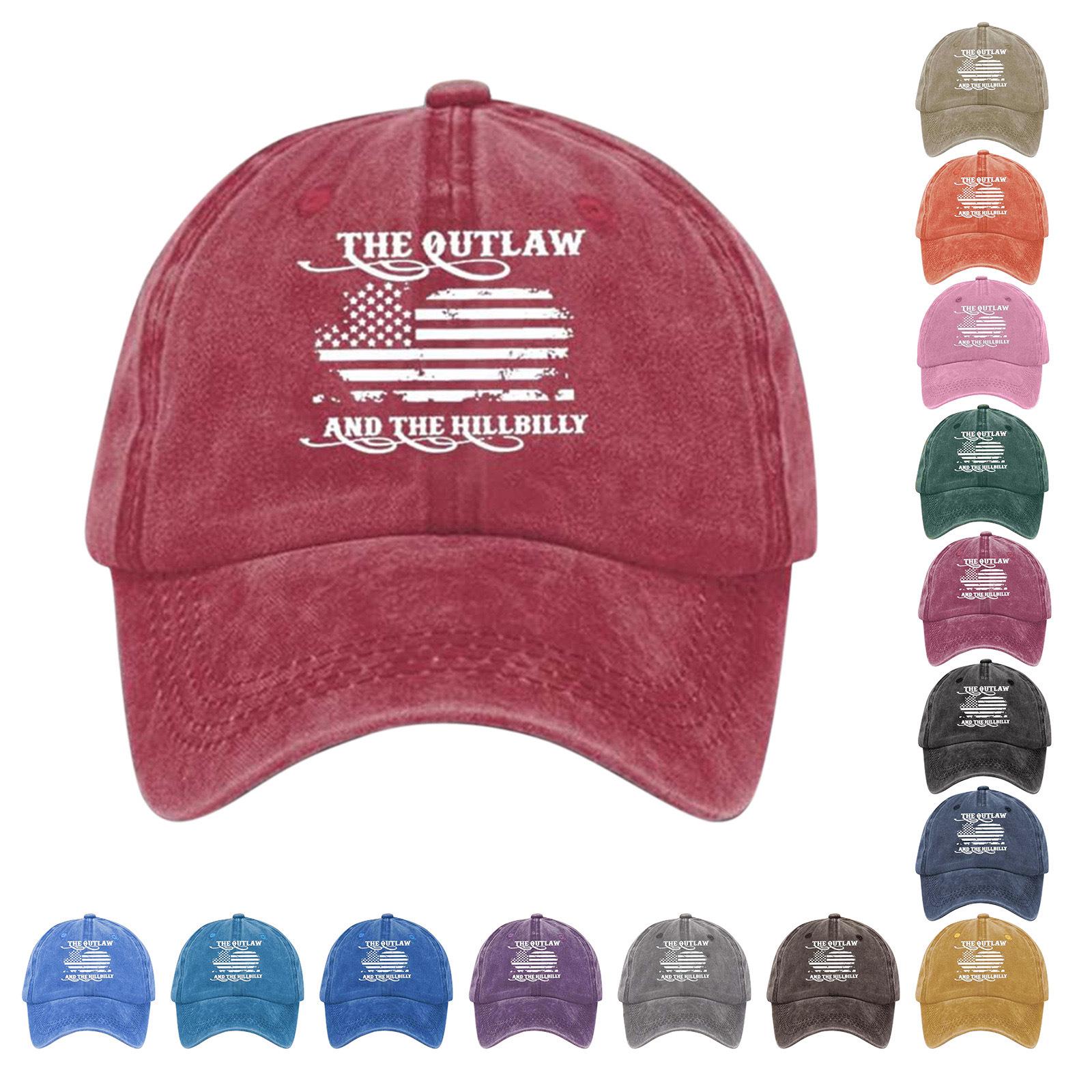 

Men s Retro Washed Cotton Baseball Cap - Soft Brim Sun Hat Adjustable зелений