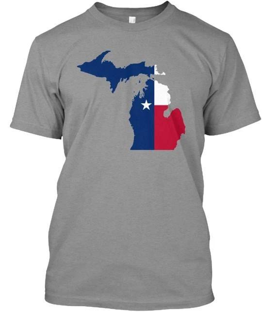 Michigan Texas TTshirt Made in the USA Size S to 5XL S