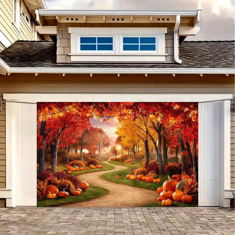 1pc Autumn Forest Flag Seasonal Wall Decoration Suitable for Families and Parties Holiday Autumn Photo Background