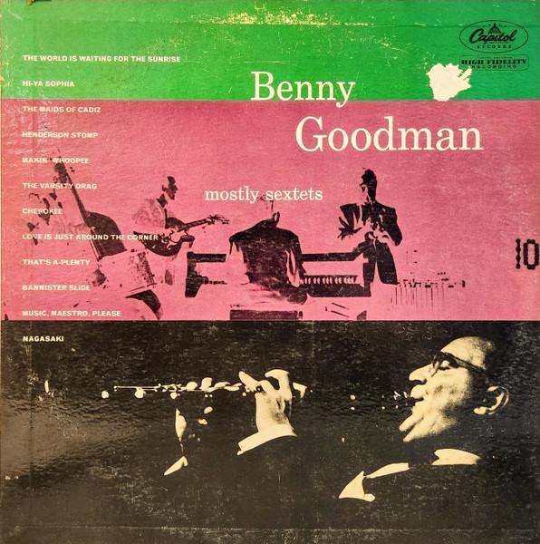 

LP Record BENNY GOODMAN BAND Mostly Sextets T668 CAPITOL RECORD 1956 Japan Jazz Used