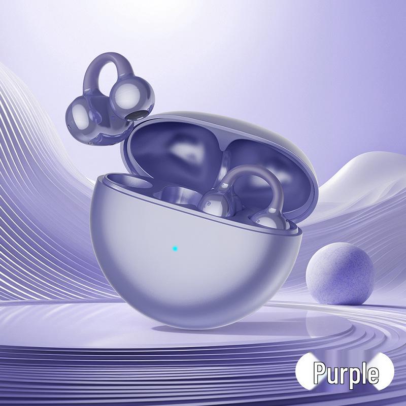 Wireless Bone Conduction Ear-Clip Bluetooth Headphones for Apple & Sony (2025 Model Q72)