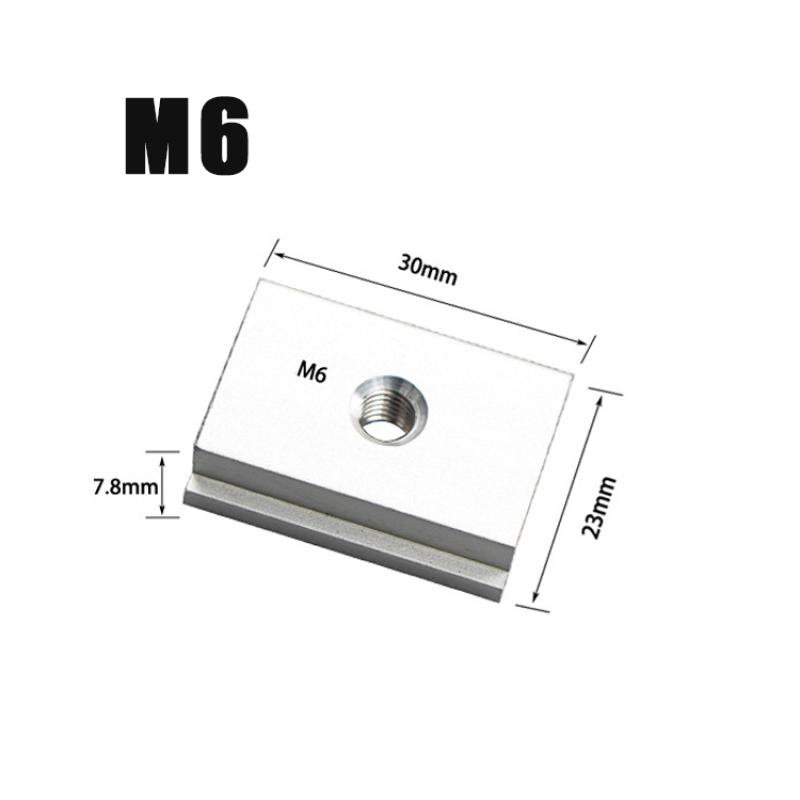 Woodworking Ruter Table T Track Metal Quick Acting Hold Down Clamp Set for T-Slot T-Track