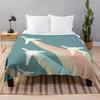 Airplane Flannel Throw Blanket Cartoon Pattern for Couch Sofa Bed King Queen Size Super Soft Warm Lightweight All Season Warm