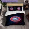 Biancheria da letto a tema Bayern Monaco Set 3 Pezzi Copripiumino Biancheria da letto decorativa per stanza di adolescenti Decorazione per la casa