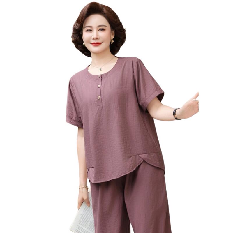 Women's Plus Size Summer Loose-Fit Two-Piece Set