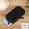 Camouflage Multifunctional Vertical Canvas Phone Waist Bag for Sports and Leisure