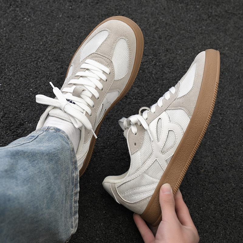 Men's shoes summer breathable new little white shoes men's trend versatile mesh sports and leisure board shoes