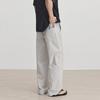 American simple and versatile casual pants men's spring new trend high-end straight loose wide-leg pants