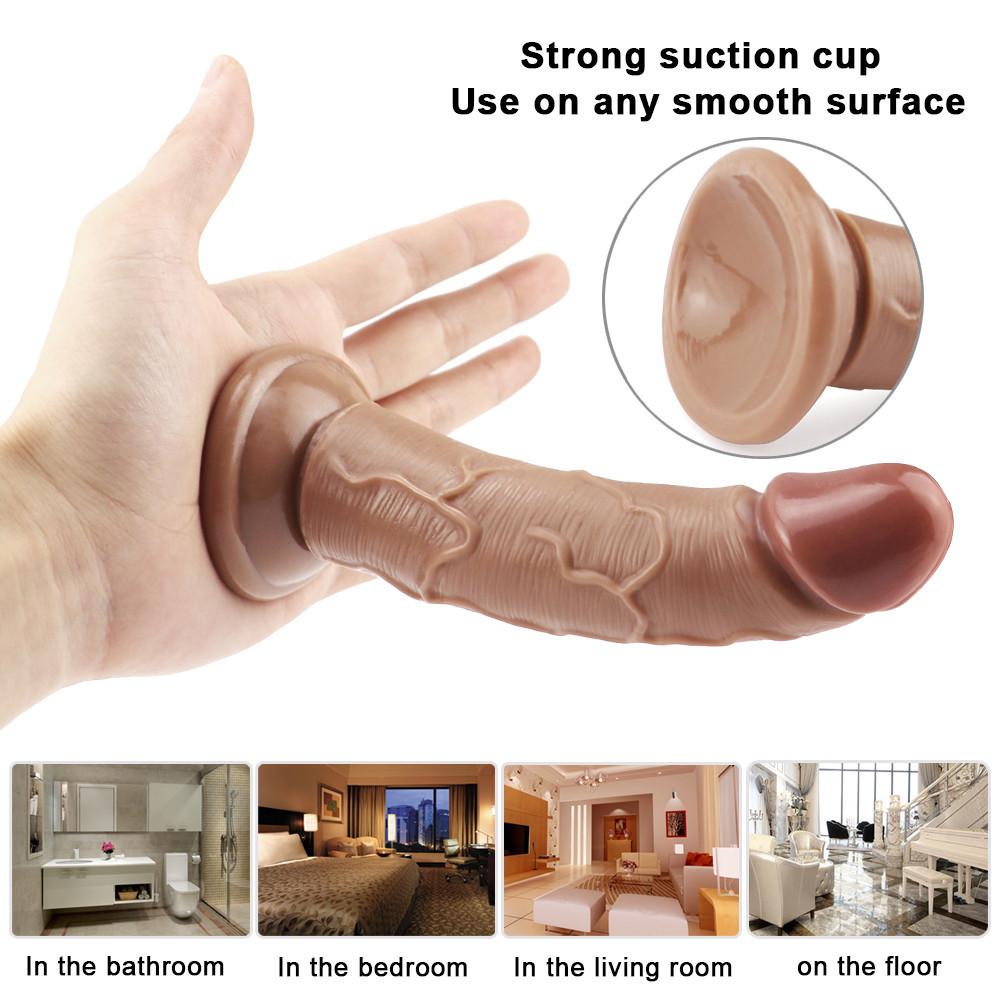 Dildo Realistic with Suction Cup Dildo for Anal Big Penis for Women Sex Toys Female Masturbator Adult Sex Product Toys Adult