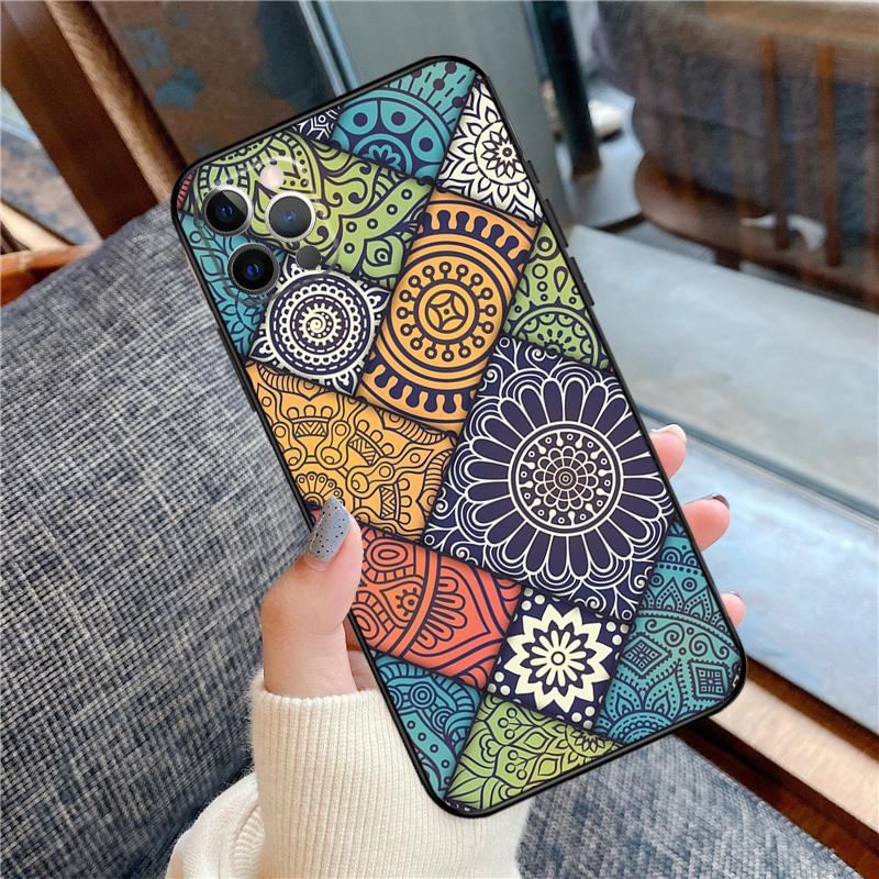 Mandala Phone Case For iPhone 17 Pro Max 17 Air iPhone 17 Pro Shockproof Cover