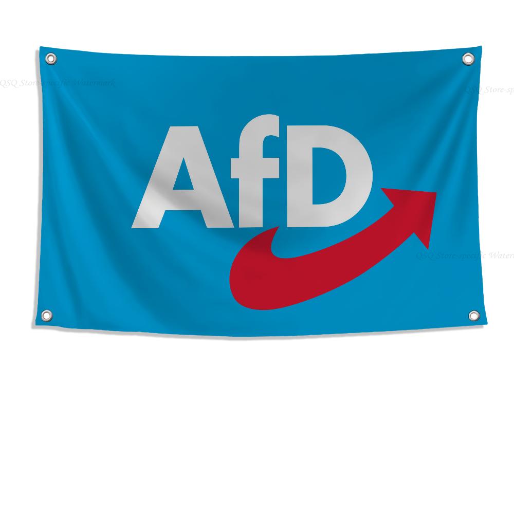 1pc Alternative Afd Flag Flags And Banners Four Hole Flag Polyester Outdoor Decor Room Aesthetic