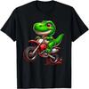 Dirt Bike & Motocross _ Motorcycle Riding For Boys, Dinosaur T-Shirt