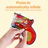 10Pcs Handheld Confetti Poppers Inflatable Multicolor Poppers Portable Prop For Birthday Party Family Gathering Outdoor Toys