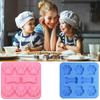 1Pc Dog Footprint Silicone Mold Bone Cookie Cutter Diy 3D Fondant Cat Paw Silicone Bakeware Molds Baking Accessories
