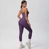 Shaving And Quick Drying Yoga Clothes, Sexy And Beautiful Back, Tight Fitting Sports Bra Set, Outdoor Running And Fitness Two-Piece Set For Women