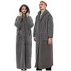 Lazy Sky Wearable Blanket for Women and Warm Crimped Sheepskin Boa with and Fluffy Microfiber Warm Sleepwear Blanket with Perfect As a Warm Loungewear