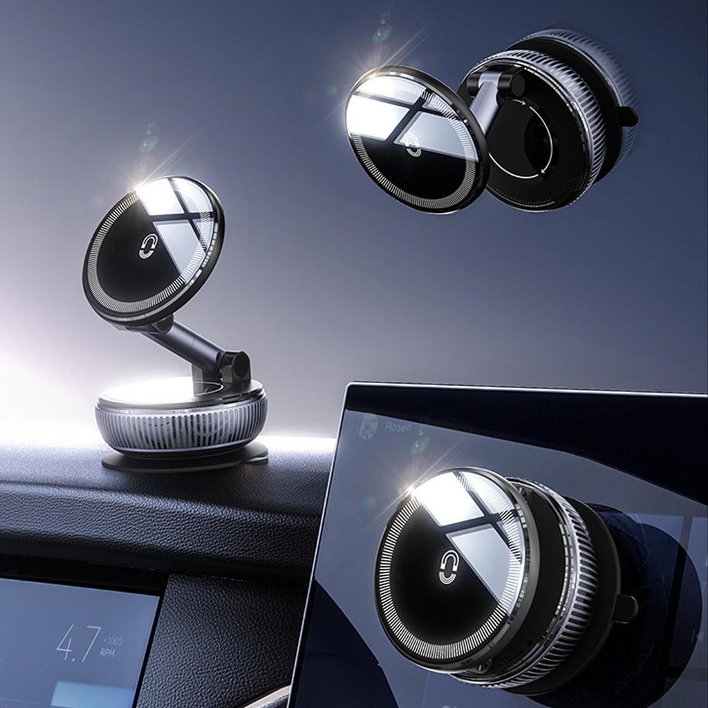 Vacuum Suction Magnet Phone Bracket Support for   2800gf Strong Magnet Car Phone Holder 360 Degree Rotatable   Accessories