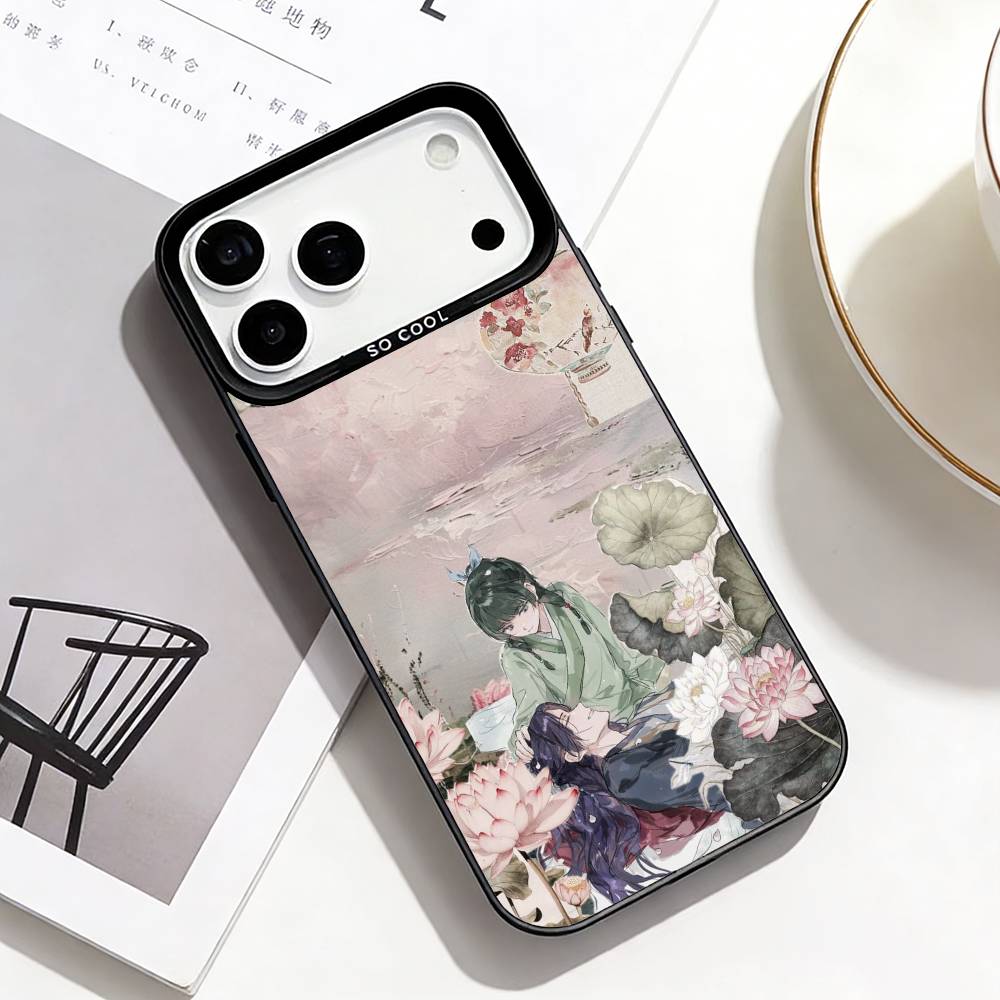 T-The A-Apothecary Diaries Phone Case For iPhone17,16,15,14,13,12,Pro Max Black Colorful Phone case iPhone16promax