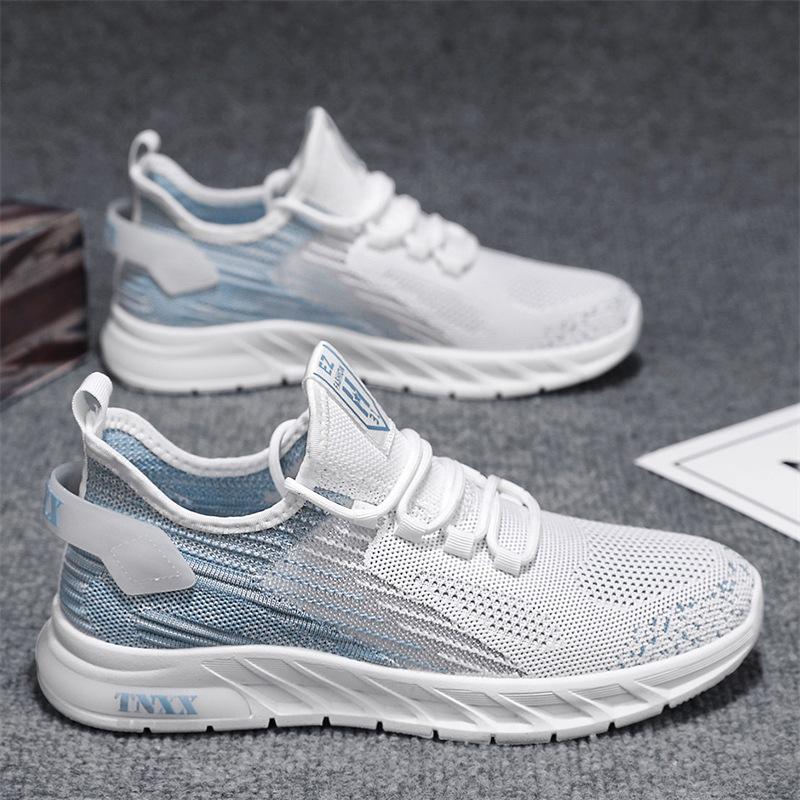 

Mesh sneakers men s breathable fly-woven shoes student trend men s shoes summer 2024 new casual trendy shoes men s 39