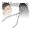 Haarverlängerungszange aus Edelstahl, Klemmwerkzeug für Perückenverlängerungen, Haarverlängerungsgreifer für Micro Links, Micro Loops und Feather Haarverlängerungen