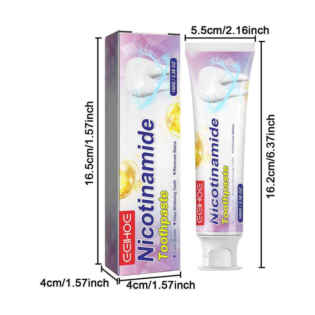 EELHOE Teeth Cleansing Whitening Mousse Deep Cleaning Toothpaste Foam Toothpaste Removes Stains Fresh Breath Dental Care Tools 100g
