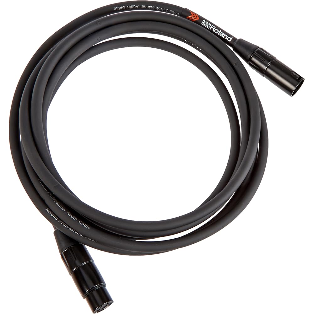 Roland Roland Microphone Cable RMC-B10 3m Long XLR Cannon Cable XLR Distribution Equipment Music ...
