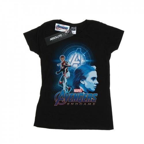 Marvel Womens/Ladies Avengers Endgame Black Widow Team Suit Cotton T-Shirt