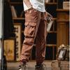 JAYSCE Herrenmode Arbeitshosen Outdoor Verschleißfeste Bergsteigerhosen Arbeitskleidung Street Fashion Cargohosen Khakihosen
