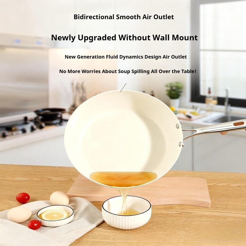 KOSUN Ceramic Nonstick Frying Pan Household Flat Frying Pan Gas Stove Gas Induction Cooker Special Frying Pan Kitchen Utensils
