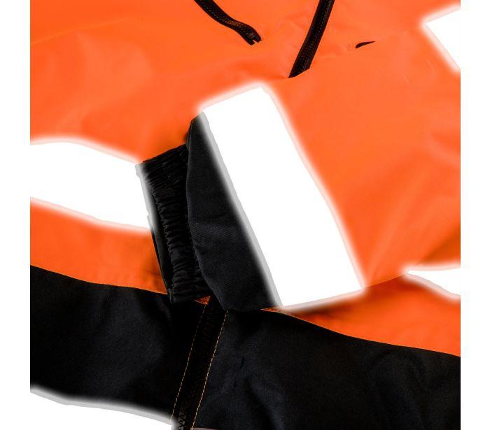 Kurtka Robocza Ostrzegawcza Ocieplana Pomarańczowa Rozmiar M - T N81-711-M