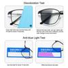 Anti Blue Light Pochromic Polarized Sunglasses Men Square Chameleon Sun Glasses Women Male Change Color Driving Eyewear