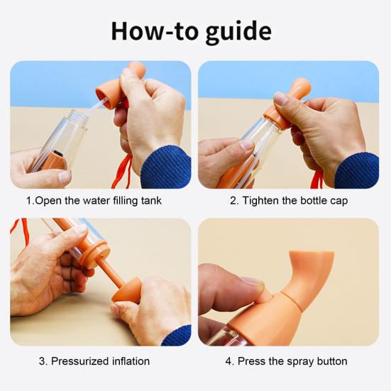 Mini Travel Steamer Handheld Facial Mist Sprayer 150ml Refillable Misting Bottle for Refreshing Face And Body