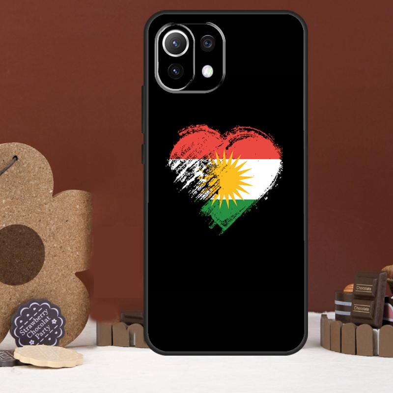 Kurdistan Flag Case For Xiaomi 15T 14T 13T 14 15 Ultra 17 Pro Max POCO F8 Ultra F5 F6 F7 X5 X6 X7 Pro Cover
