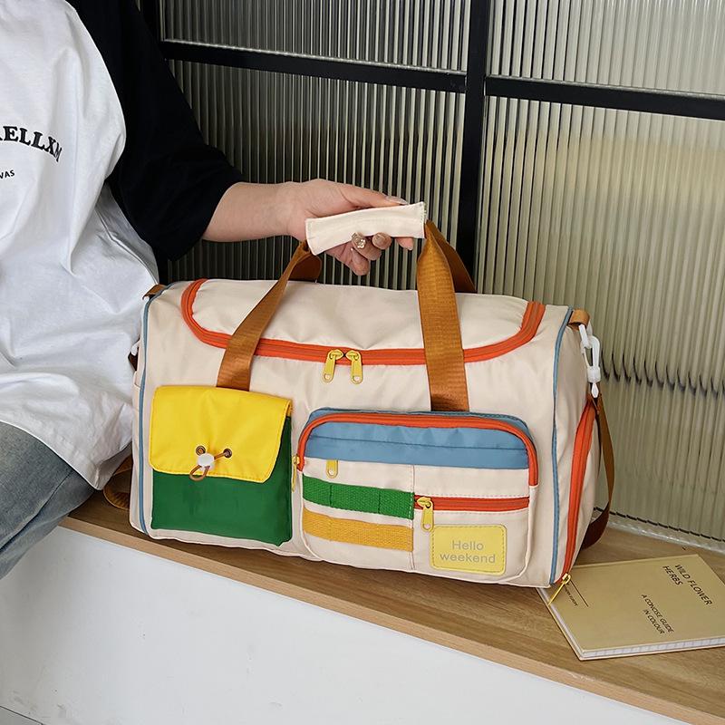 Mochila Cruzada de Fitness para Viajes, Bolso de Moda para Viajes de Negocios de Corta Distancia