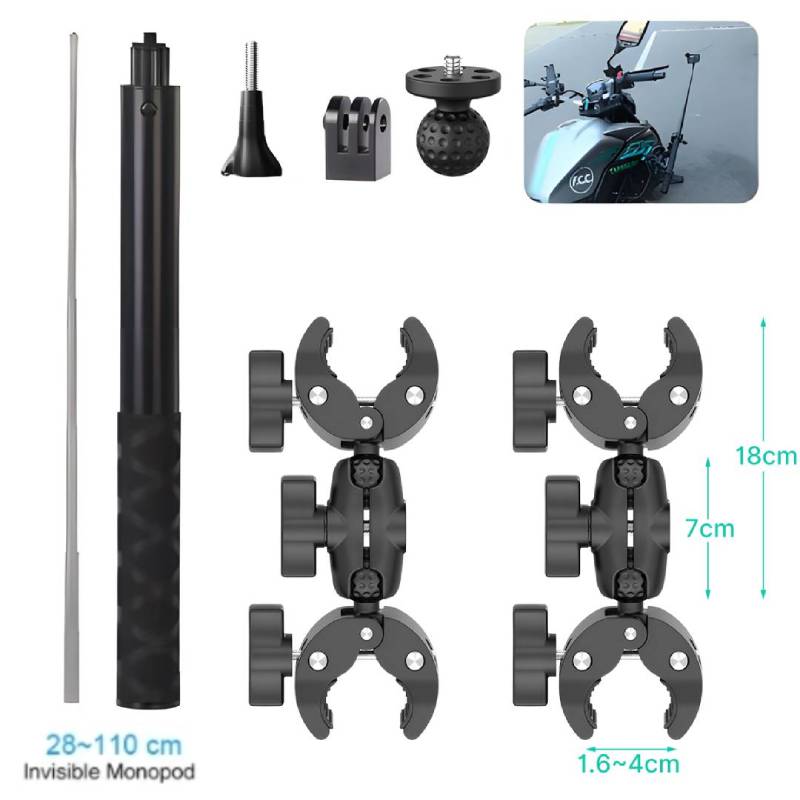 

Комплект аксессуаров для спортивной камеры Insta360 One X2 X3 X4 Панорамная селфи-палка для GoPro DJI Монопод Крепление Кронштейн Аксессуар