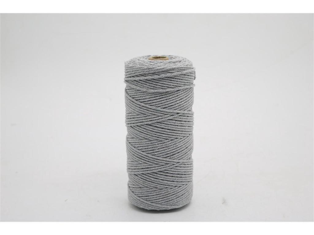 2 mm farbiges Baumwollfadenseil für selbstgemachte dekorative geflochtene Wandteppiche