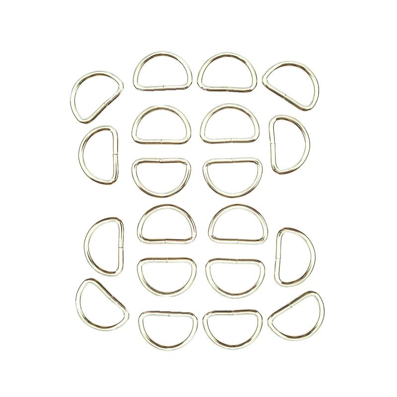 Mehrgrößen D-Schnallen Tragbar Stark Robust Einfach zu Bedienen