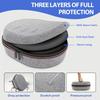 Hard Carrying Case Compatible with Meta Quest 3, Portable VR Gaming Headset & Touch Controllers Case for Travel and Home Storage