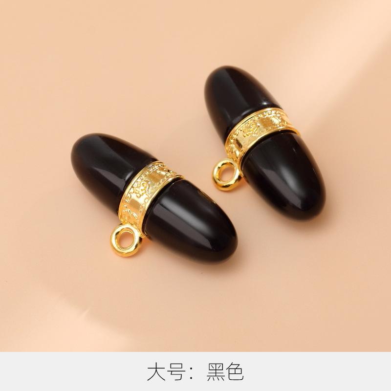 10Pcs Sweater Cardigan Buttons High-End Exquisite Metal National Style Bead Buttons High-End Tang Suit New Chinese Women'S Cheongsam Buttons