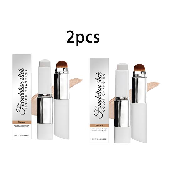 Moisturizing natural color foundation stick is lightweight and obedient to create a clear nude makeup portable daily makeup cream 13g