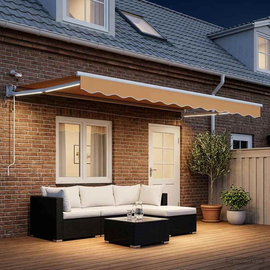 Electric Retractable Awning Sand